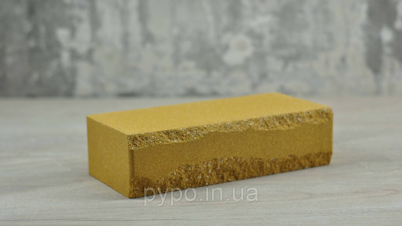 Цегла блискавка Жовтий "Slim Stone".