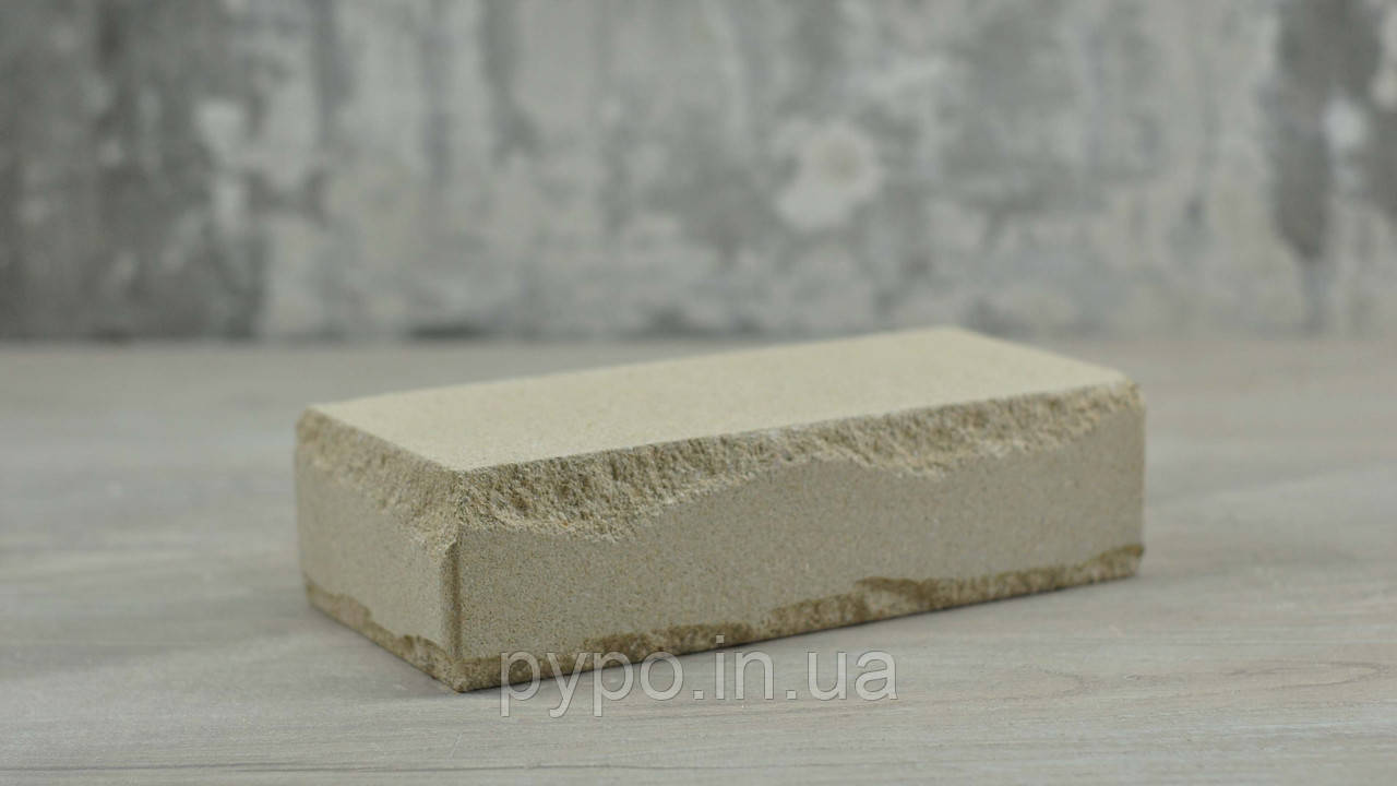 Цегла блискавка тичкова Слонова кістка "Slim Stone"., фото 1