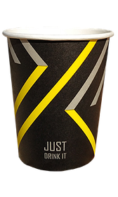 Стакан паперовий одношаровий Just Drink 270 мл. 50 шт.