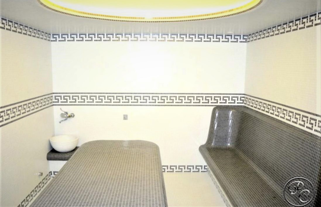 Комерційний хамам під ключ 3,7 м*3м*2,5 м. Проектування, будівництво