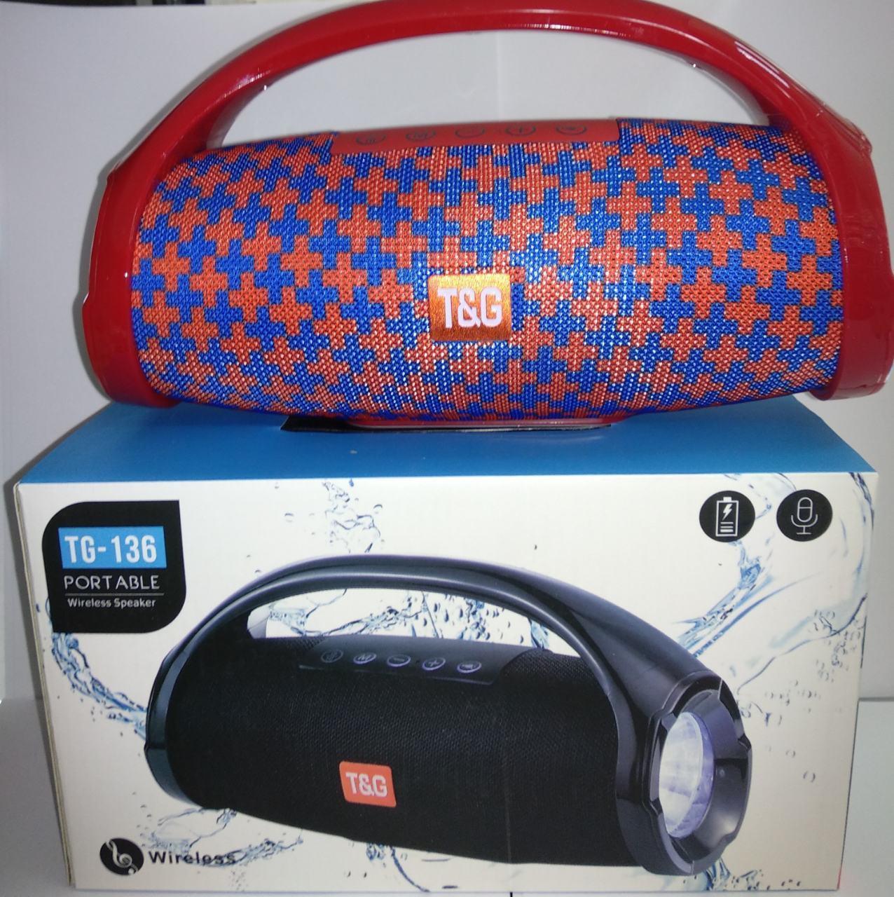 Портативна Bluetooth-колонка TG-136