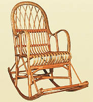 Крісло-гойдалка "КК-6". Плетені меблі з лози