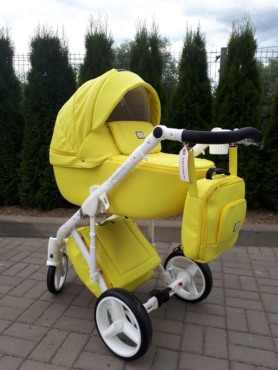 Дитяча універсальна коляска 2 в 1 Adamex Luciano ecco.