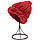 Жіноча шапка з великої в'язки Гельсінкі темно-червона, фото 8