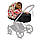 Cybex — Люлька Priam Lux, колір Spring Blossom Dark, фото 2