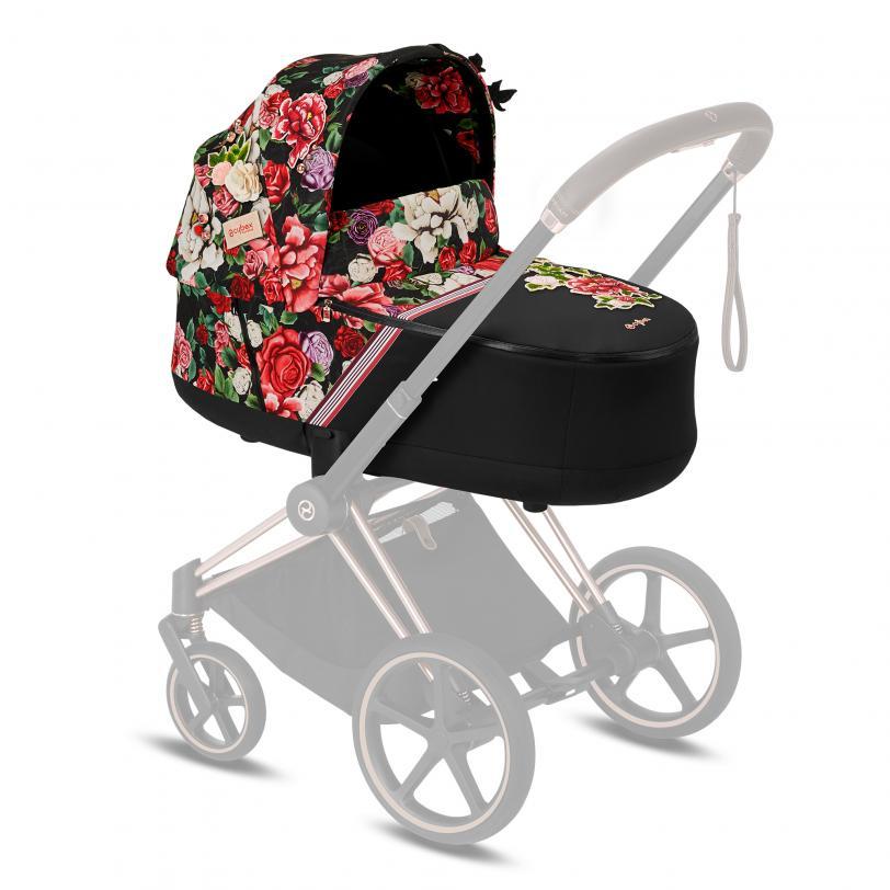 Cybex — Люлька Priam Lux, колір Spring Blossom Dark