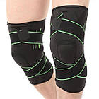 Наколінник еластичний із бандажними ременями Kyncilor AB028, фото 5