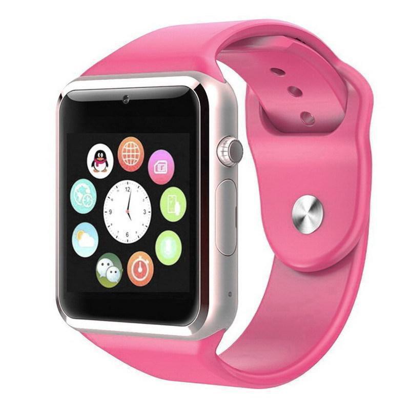 Смартгодинник Smart Watch A1 Silver/Pink