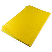 Папір тишею Жовта 65*50см 5 аркушів