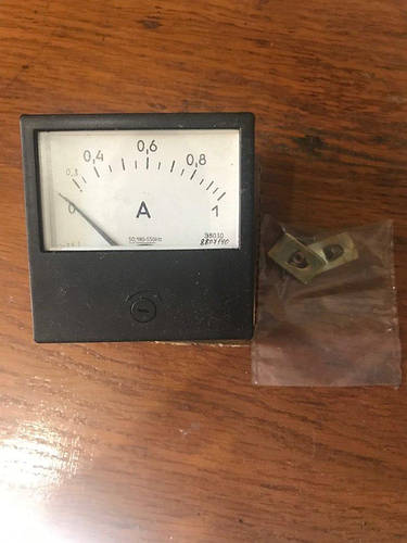 Амперметр переменного тока щитовой Э8030 1А (ID#1062264021), цена: 550 ...