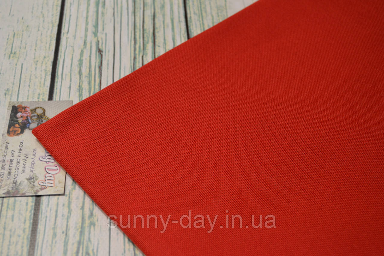 1235/954 Linda Schulertuch 27, колір — Різдвяний червоний