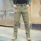 🔥 Штани Soft Shell утеплені "Model - 05" (олива) тактичні, брюки нацгвардії, ВСУ, теплі, карго, фото 5