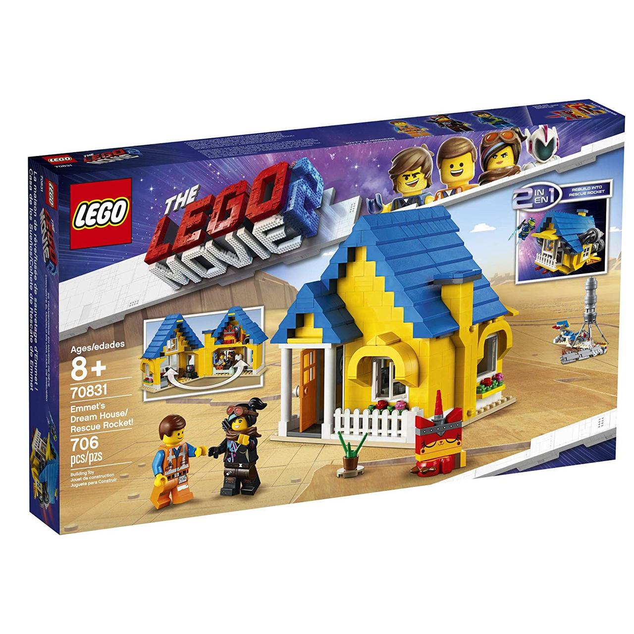 The lego movie 2 emmet's store dream house rescue rocket