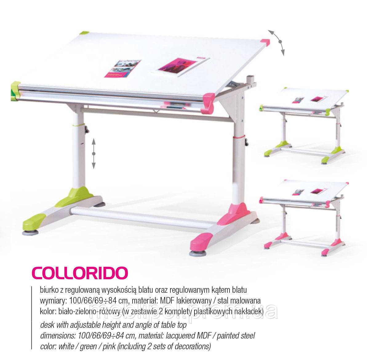 Парта шкільна COLLORIDO