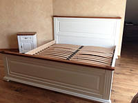 Кровать двуспальная "Прайм" Комби (160*200) деревянная