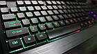 Клавіатура LED GAMING KEYBOARD+Мишка M-710 | Комплект клавіатура з мишкою | Ігрова клавіатура | Ігрова мишка, фото 6
