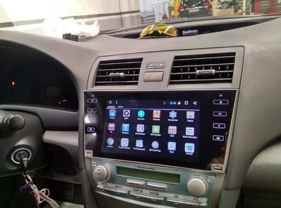 Магнітола Toyota Camry android 8.1 2GB/32GB 8-ми ядерна, фото 2