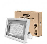 LED прожектор VIDEX PREMIUM 100W 5000K 220V White (VL-F1005W)