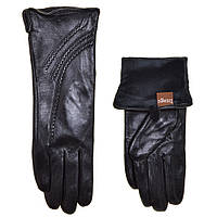 Перчатки женские кожаные Image 2662 удлиненые 30см черные