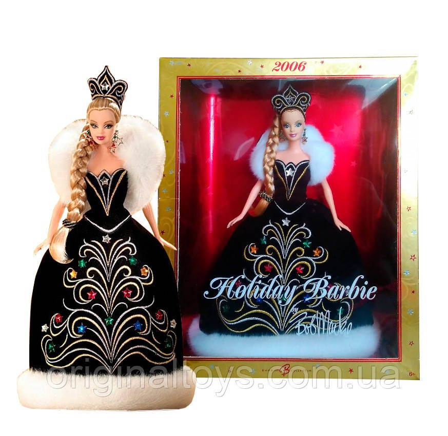 Колекційна лялька Барбі Barbie Holiday by Bob Mackie 2006 Mattel J0949