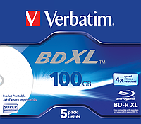 VERBATIM BD-R XL 100Gb 4x Jewel 1 pcs 43790