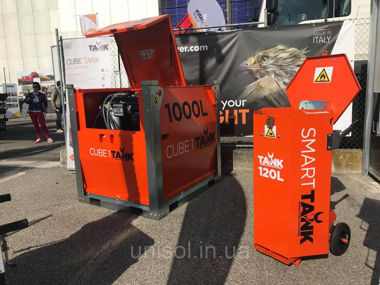 Міні АЗС - Ємність для дизельного палива 1000, 2000, 3000 л