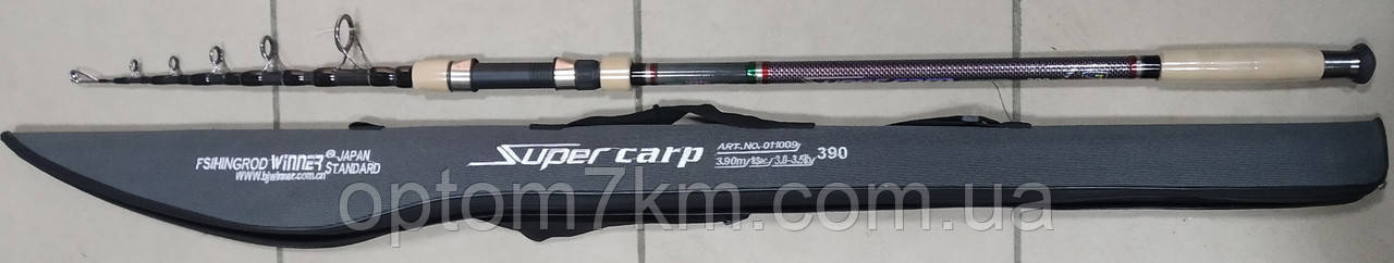 Спінінг телескоп Winner Super Carp 3.9 м 3.5Lb
