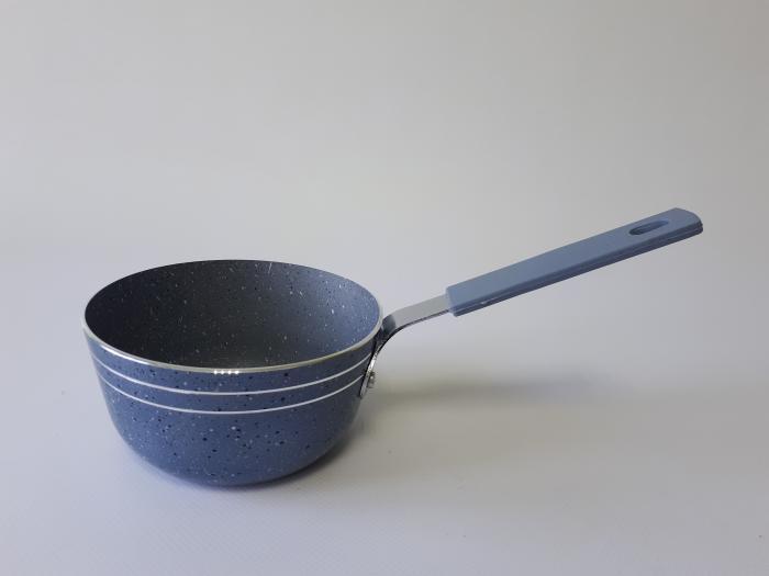 Ківш тефлоновий із силіконовою ручкою d 11,5 cm, L 24 cm, h 6 cm. 350 мл