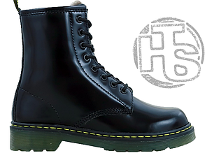 Жіночі черевики Dr Martens Fur Lined 1460 Serena Black (с мехом)