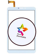 Сенсорний екран для планшета Bravis NB85 3G IPS (204*120), білий, тип 1, 50 pin (FPCA-80A04-V01)