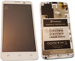 Дисплей (LCD) для Prestigio 5300 с сенсорным экраном, белый