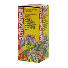 Щизарен — покращує загальний стан і працездатність щитоподібної залози Екомед, 30 мл