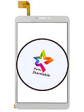 Сенсор екран для планшета Prestigio PMT3118 3G (204*120), білий (p/n:FPCA-80A15-V01)