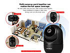 Поворотна Wi-Fi Ip-камера INQMEGA 1080P Авто стеження за об'єктом!, фото 3