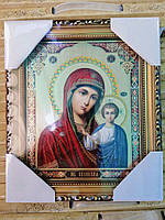 Ікона Казанська Матір Правого 19,5*22,5 см Скло Дерево