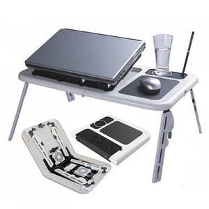 Універсальний стіл для Ноутбука з охолодженням E-Table LD09