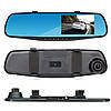 Дзеркало відеореєстратор з камерою заднього огляду Vehicle Blackbox DVR Full HD1080 (2 камери), фото 7