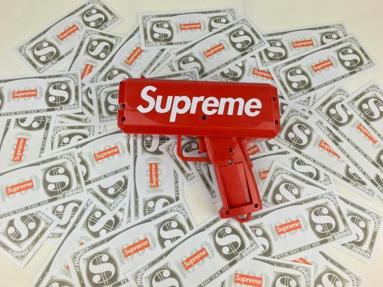 Купить Пистолет SUPREME суприм маниган money gun метатель денег, цена ...