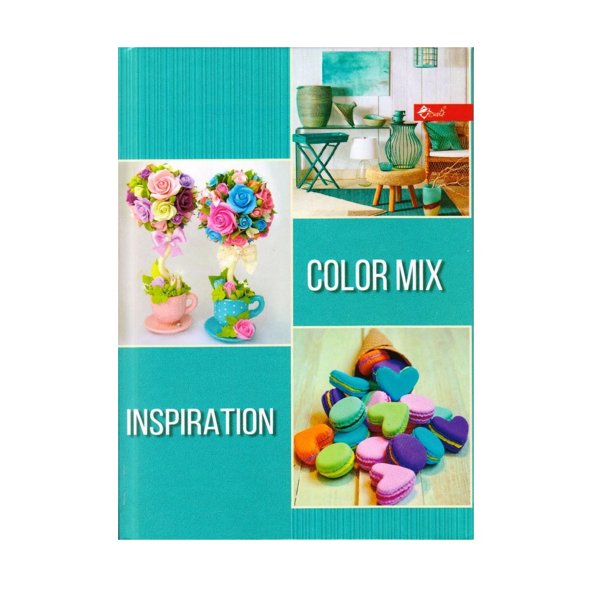 Блокнот А5 тверда обкладинка, 72 арк. "Color mix inspiration" ТП-5, 210, фото 1