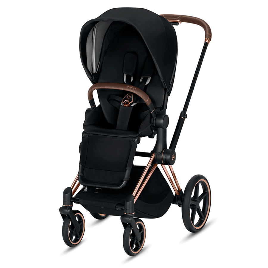 Cybex — Прогулянкова коляска Priam 3, Premium Black / Rosegold