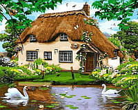 Картина по номерам Brushme 40х50 Сельский домик (GX8291)