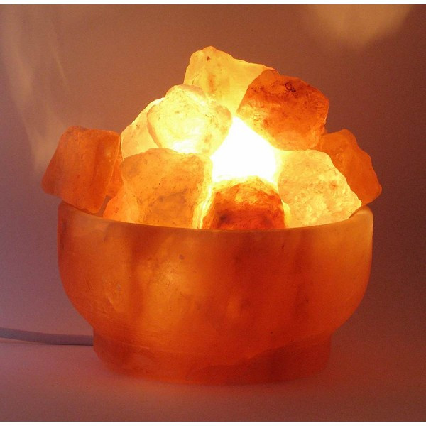 Соляная лампа Гималайская соль Чаша огня (3,2кг) 18415 - фото 1 - id-p1062725347
