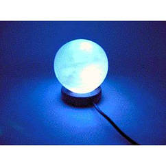 Соляна лампа Гімалайська сіль USB Куля 25663