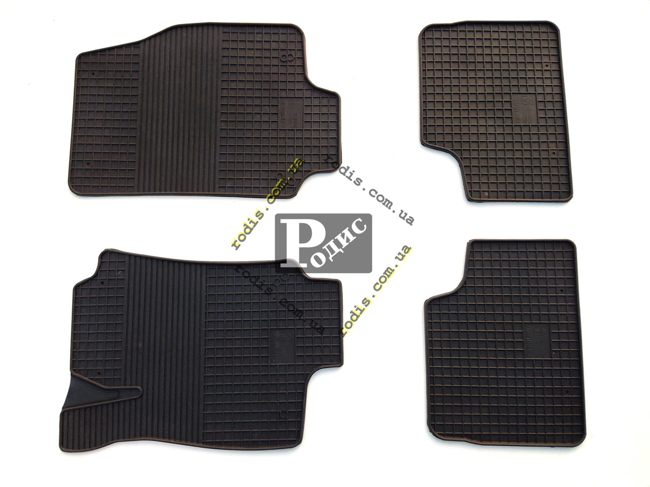 Гумові килимки Opel Astra G 1998-2008 / Opel Astra H 2004-2015 (карта) (Харків)