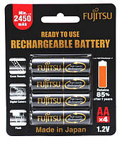 Аккумуляторы AA Fujitsu 2450mAh 1.2V (4шт)