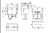 Перемикач, кнопка KCD1-102 AC 250 В 6 А 3 контакти — Червоний, фото 5