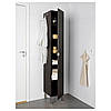 IKEA LILLANGEN Шафа з дверима, чорно-коричневий (991.553.52), фото 2