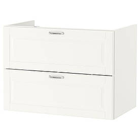 IKEA GODMORGON Шафа під умивальник з раковиною, Касжӧн білий (003.876.43)