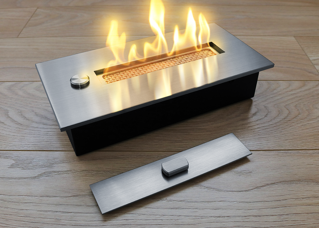 Паливний блок зі склом Gloss Fire Алаід Style 300-С1-100