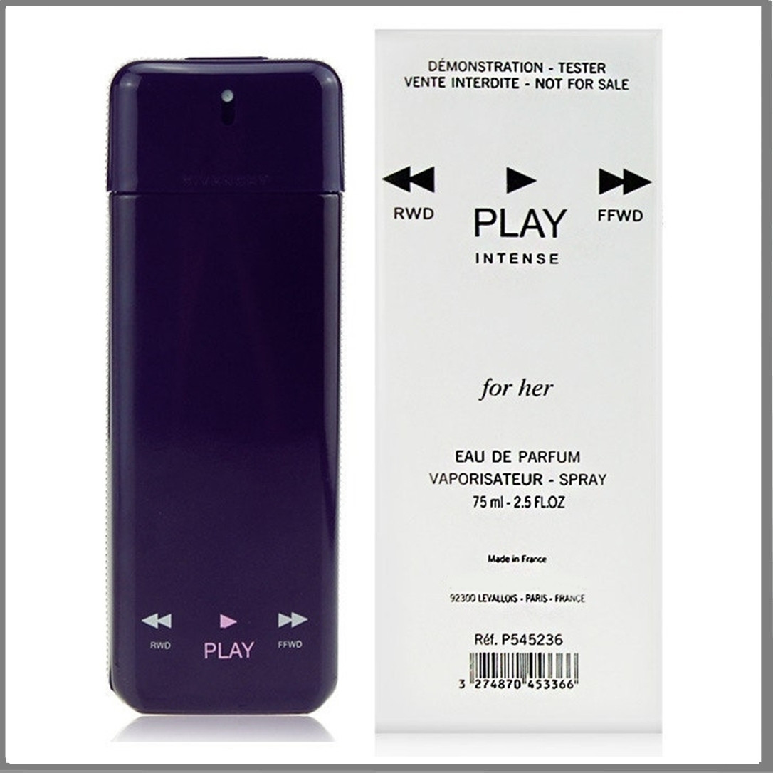 Тестер Play For Her Intense парфумована вода 75 ml. (Жіночі Плей фо Хер Інтенс)